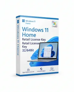 Windows 11 Home Retail License Key 32/64Bit