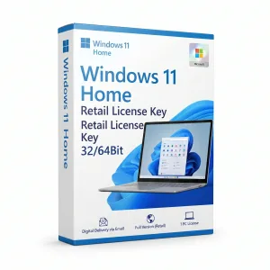 Windows 11 Home Retail License Key 32/64Bit